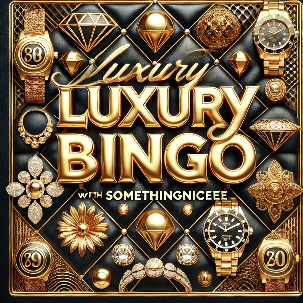 CARD ONLY 🎉Double Whammy Luxury Birthday Bingo - Saturday, 3/1, 2025 @ 7PM EST